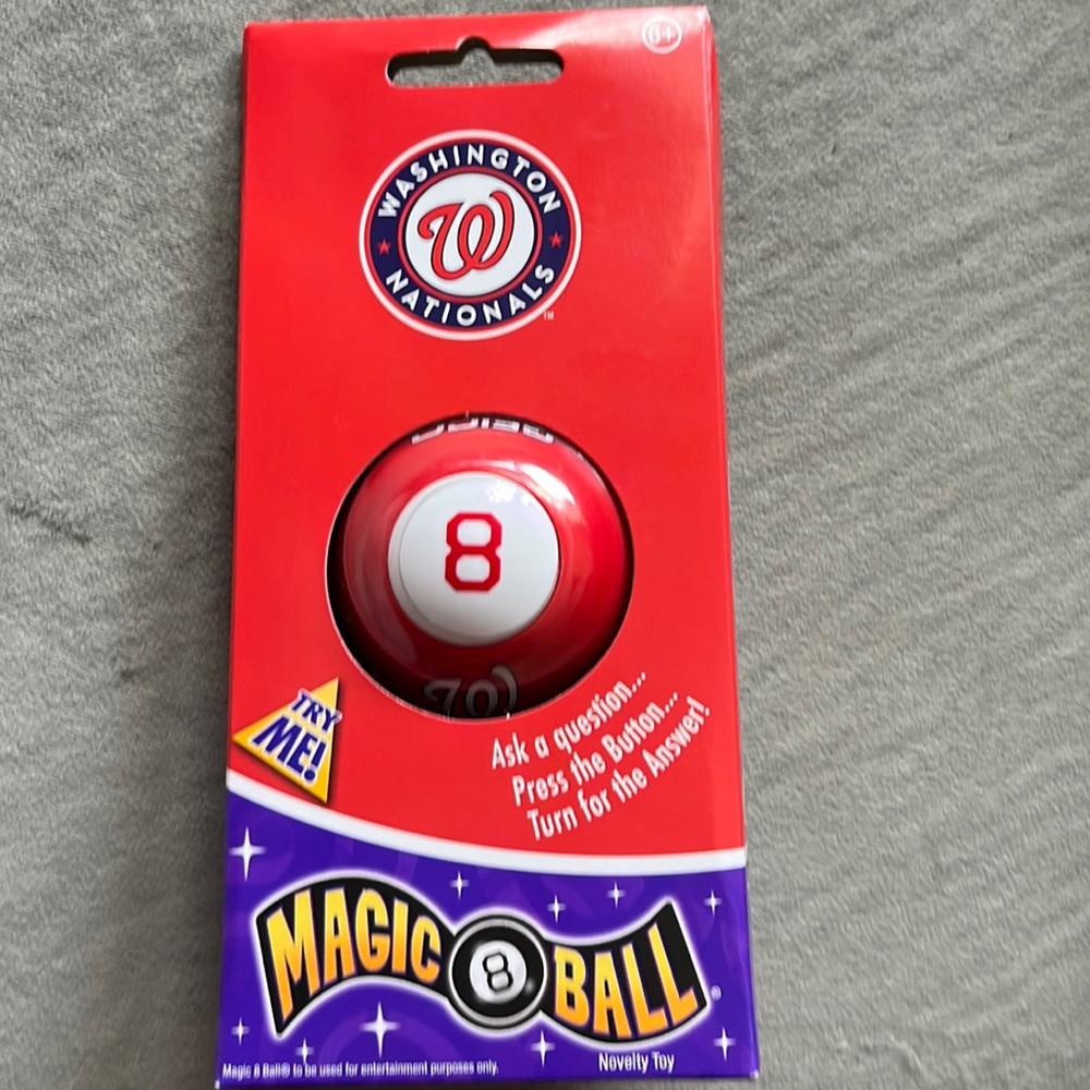 Washington Nationals Magic 8 Ball